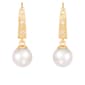 Splendid Pearls 14kt. Gold Akoya Pearl &amp; Diamond Earrings - image 2