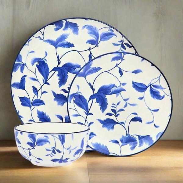 Godinger Arleigh 12pc. Porcelain Dinnerware Set - image 