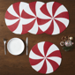 Avanti Linens Peppermint Round Placemats - Set of 4 - image 4