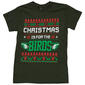 Mens Ugly Christmas Birds Short Sleeve Tee - image 1