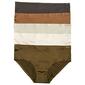 Womens Danskin 5pk. Bonded Shiny Hipster Panties DS1966-5PKJ - image 1
