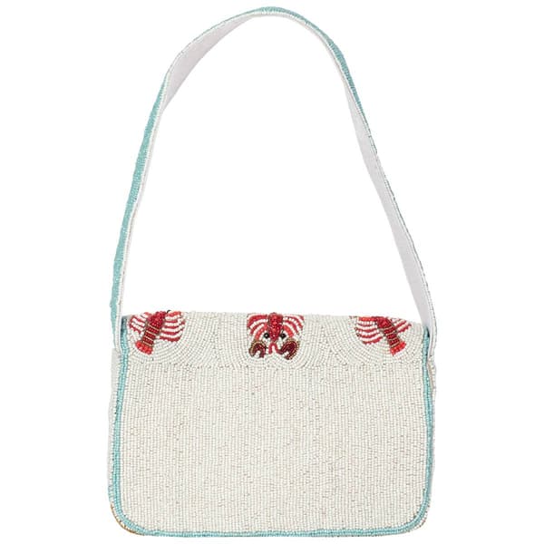 Collection XllX Lobster Beaded Clutch