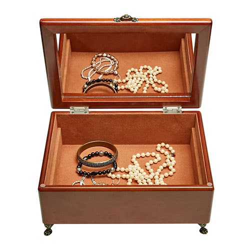 Mele & Co. Kinsley Wooden Jewelry Box