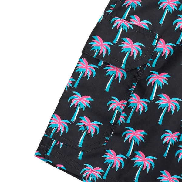 Young Mens SURFZONE&#174; Bright Palms Swim Trunks