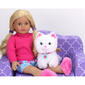 Sophia&#39;s® 10pc. White Kitten &amp; Carrier Set - Pink - image 7