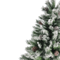 Northlight 7ft. Medium Flocked Angel Pine Christmas Tree - image 3
