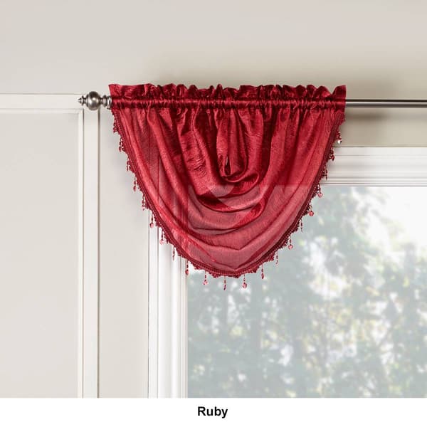 Whisper Satin Waterfall Valance