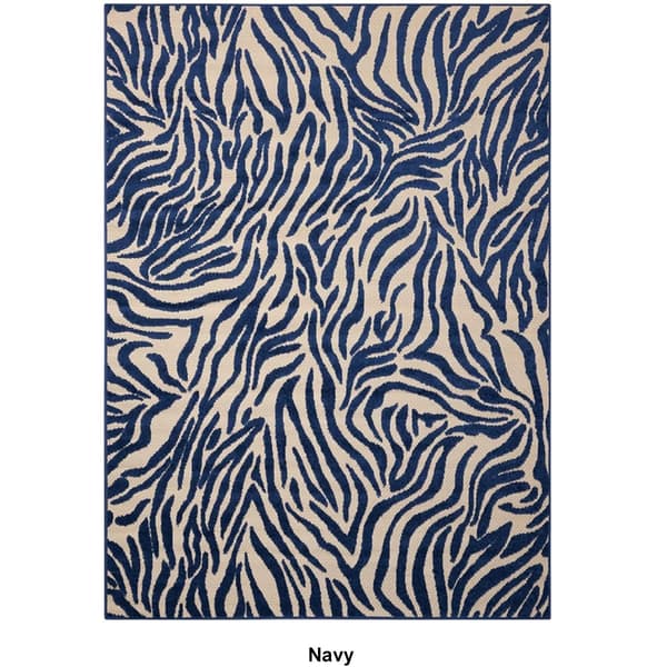 Nourison Aloha Rectangle Animal Print Area Rug