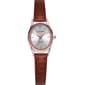 Womens Ellen Tracy Silver-Tone Diamond Dial Watch - ETD5449SL - image 1