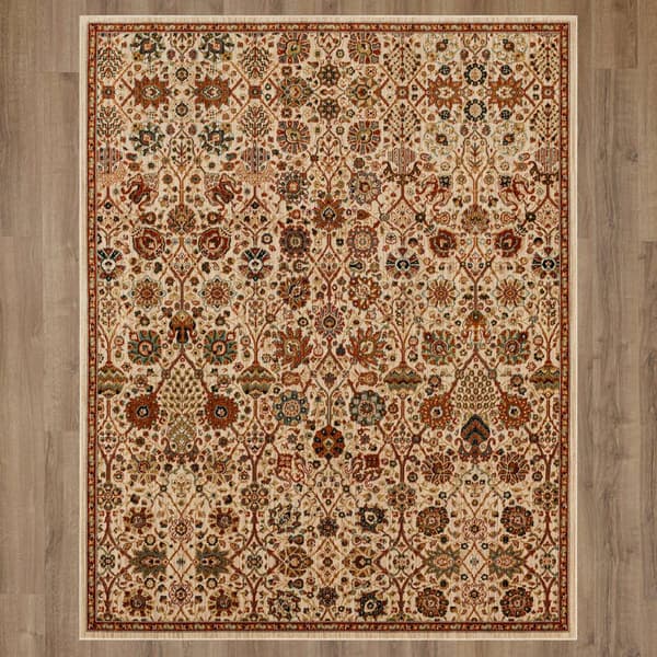 Mohawk Home Regents Halls Cream Area Rug