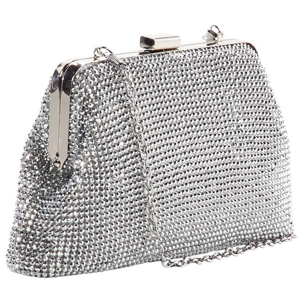 Jessica McClintock Phyllis Diamond Mesh Clutch