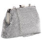 Jessica McClintock Phyllis Diamond Mesh Clutch - image 3