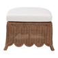 bali & pari Detta Natural Rattan Footstool with Cushion - image 4