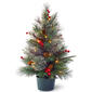 National Tree 2ft. Colonial Battery Operated LED Tree - image 1