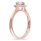 Gemstone Classics™ Diamonds & Center Stone Morganite Ring - image 2