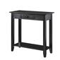 Convenience Concepts American Heritage Hall Table with Shelf - image 2