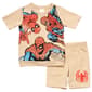 Boys (4-7) Marvel Spider-Man 2pc. French Terry Tee &amp; Shorts Set - image 2