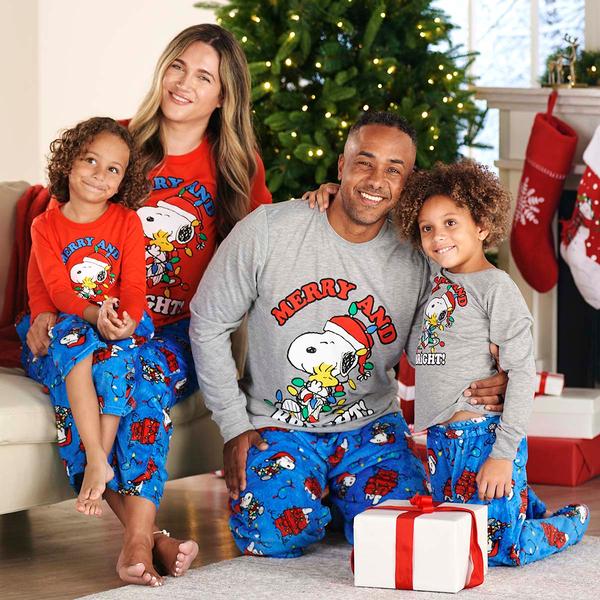 Snoopy Long Sleeve Merry & Bright Pajama Set
