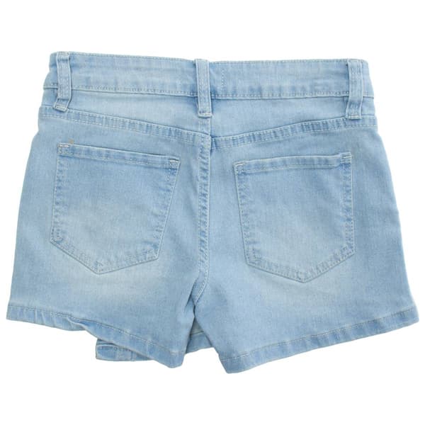 Girls (7-14) YMI 5 Pocket Heart Rhinestone Crossover Skirt