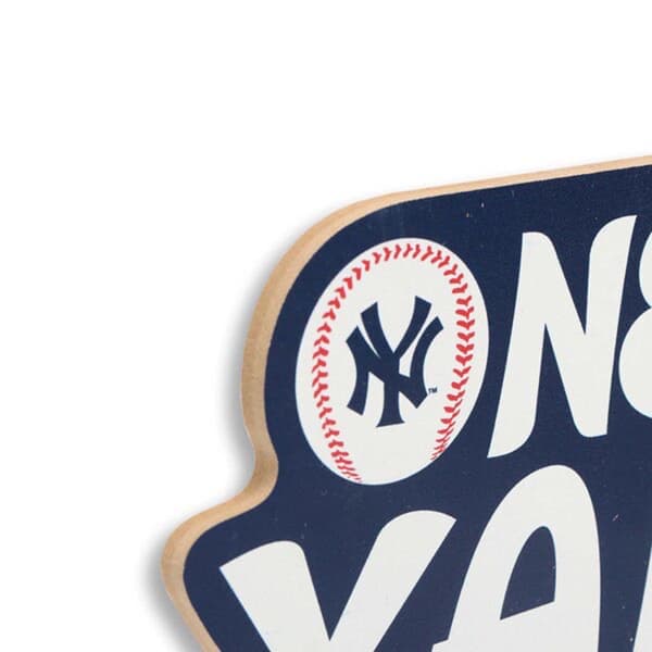 Open Road Yankees Wood Team Name Sign