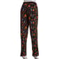 Womens Rene Rofe Halloween Pumpkin Skeleton Pajama Pants - image 2