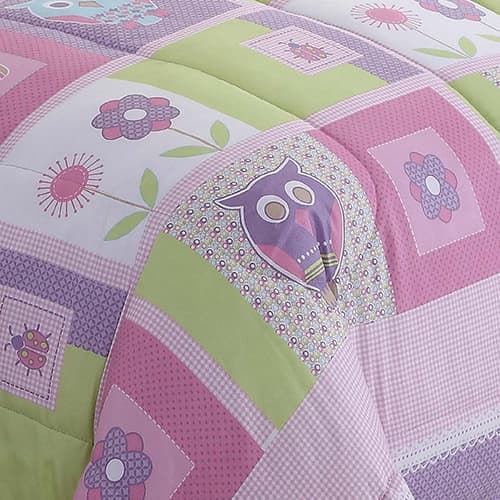 Kids My World Happy Owls Comforter Set