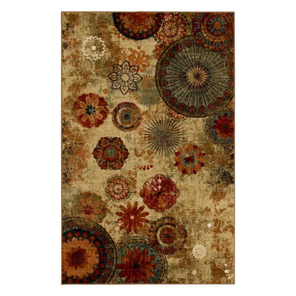 Mohawk Home Caravan Medallion Multi Accent Rug