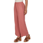 Womens Ruby Rd. Sedona Escape Lace Trim Pull On Wide Leg Pants - image 3