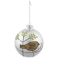 Northlight 4ct. Glitter Bird Christmas Glass Ball Ornaments - image 5