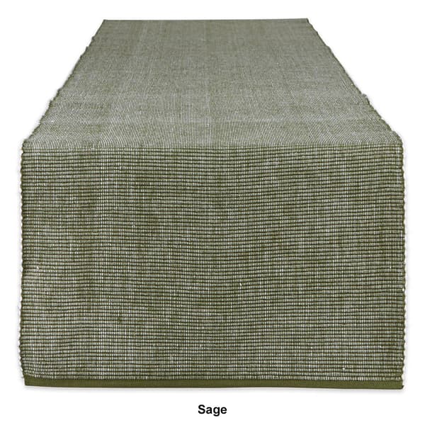 DII® Design Imports 2-Tone Ribbed Table Runner