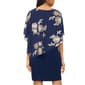 Womens MSK Foil Floral Overlay Sheath Dress - image 4