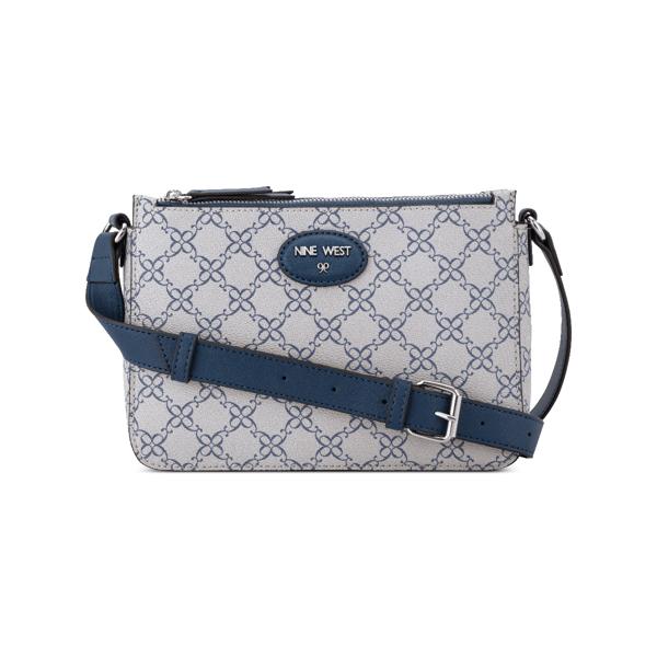 Nine West Adeline Mini Dbl Zip Crossbody $50 - image 