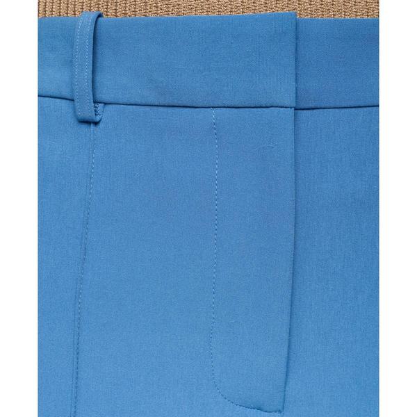 Womens DKNY Solid Button Front Flare Leg Pintuck Dress Pants