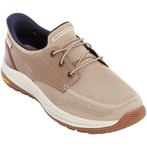 Mens Skechers Proven Alden Leather Smart Trainers Fashion Sneaker - image 