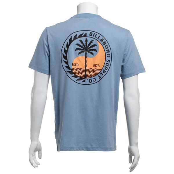 Young Mens Billabong Palm Tree Supply Co Graphic Tee