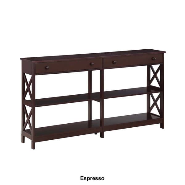 Convenience Concepts Oxford 3-Tier Console Table