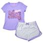 Girls &#40;7-16&#41; Dream Star Sequin Butterfly Kindness Top/Shorts Set - image 2