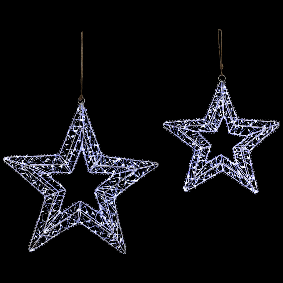 Northlight LED Stars Outdoor Christmas Decorations - Set of 2