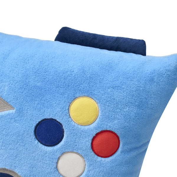 Olivia & Finn Blue Gamer Kids Decorative Body Pillow