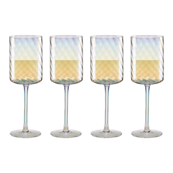 Lenox® Tuscany Classics Iridescent White Wine Glasses