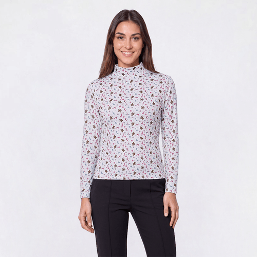 Petite Hasting & Smith Holiday Candy Icons Tee - image 
