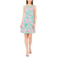Womens MSK Sleeveless Abstract Paisley 3 O-Ring Shift Dress - image 3