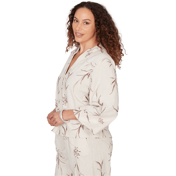 Womens Skye’s the Limit Blooming Pastels Embroidery Blouse