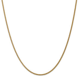 Gold Classics&#40;tm&#41; 1.0mm. 14k Gold Solid Spiga Chain Necklace
