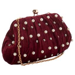 Jessica McClintock Palma Velvet Clutch