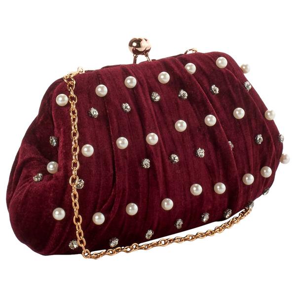 Jessica McClintock Palma Velvet Clutch