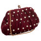 Jessica McClintock Palma Velvet Clutch - image 3