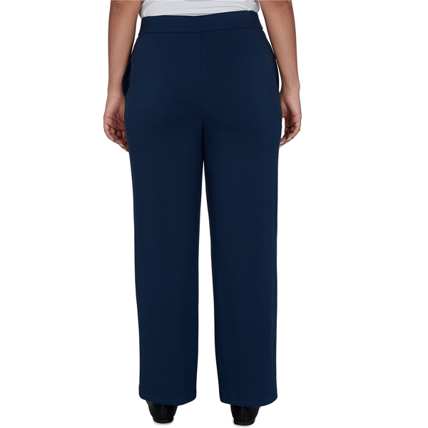Womens Alfred Dunner Good To Go Pull On Pants - Short Length
