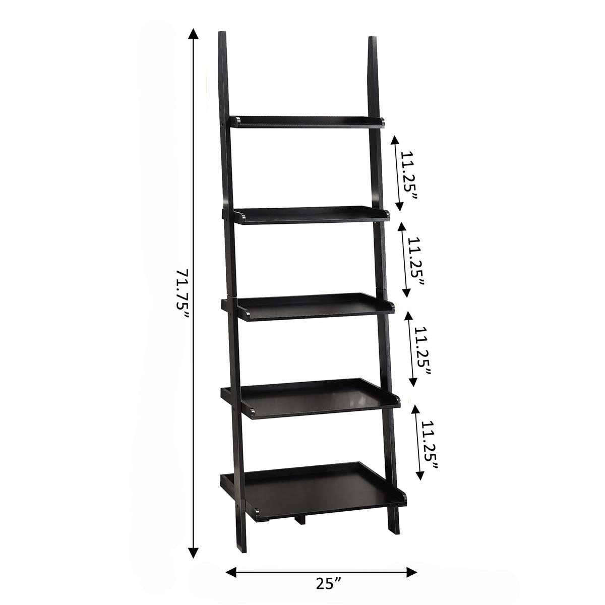 Convenience Concepts American Heritage Bookshelf Ladder