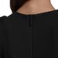 Womens Calvin Klein Puff Sleeve V Neck Crepe A-Line Midi Dress - image 5